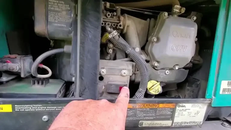 How to Start Onan RV Generator